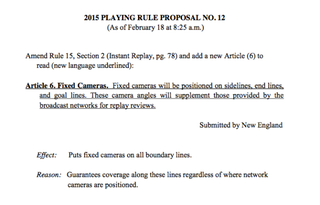 Illustration for article titled Bill Belichick Is Pissed The NFL Won't Adopt His Great Idea